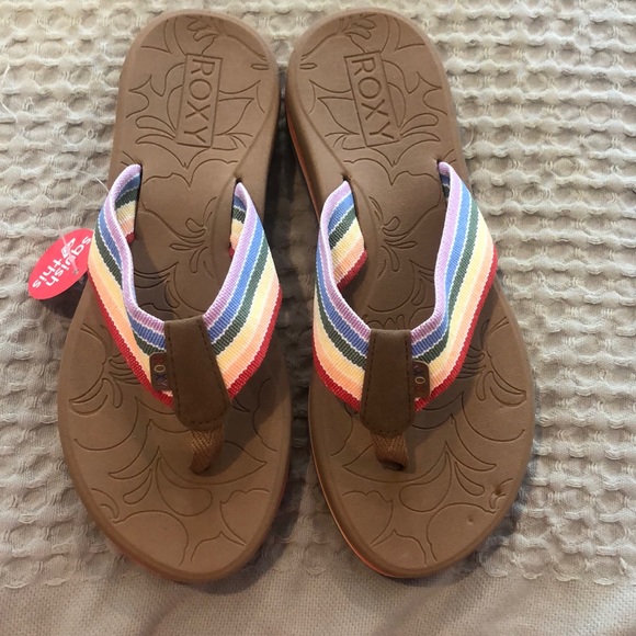 COPY - Roxy 7 Woman NWT  ROXY Squishy Flop Flop.  I have 4 pairs for myself. SO… - Picture 1 of 7